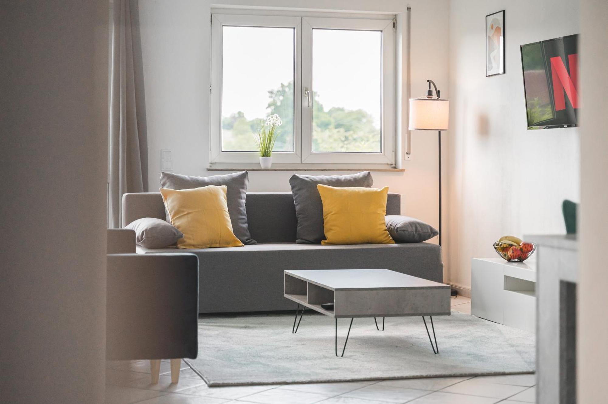 Apartamento Sunshine - 4 Personen Airport Messe Mit Tg-Garage Ostfildern Exterior foto